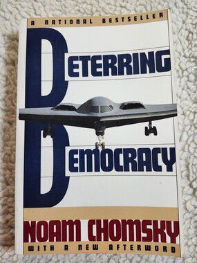 Noam Chomsky Deterring Democracy Paperback Hill and Wang 1992 With Afterword